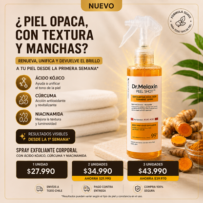 Dr. Melaxin Peel Shot™ Exfoliante Corporal