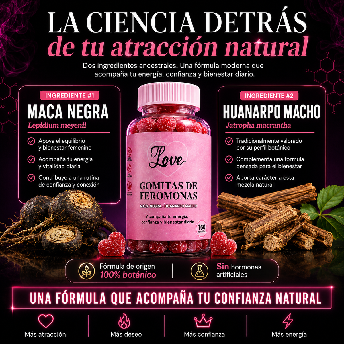 Love™ | Gomitas Premium de Feromonas