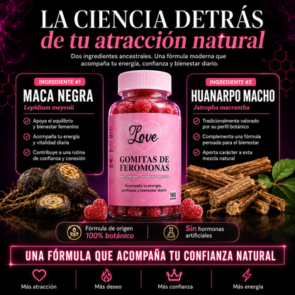 Love™ | Gomitas Premium de Feromonas