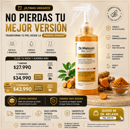 Dr. Melaxin Peel Shot™ Exfoliante Corporal